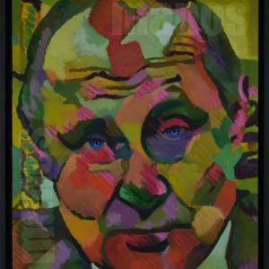 Inspired by Vladimir Oil on Canvas Framed