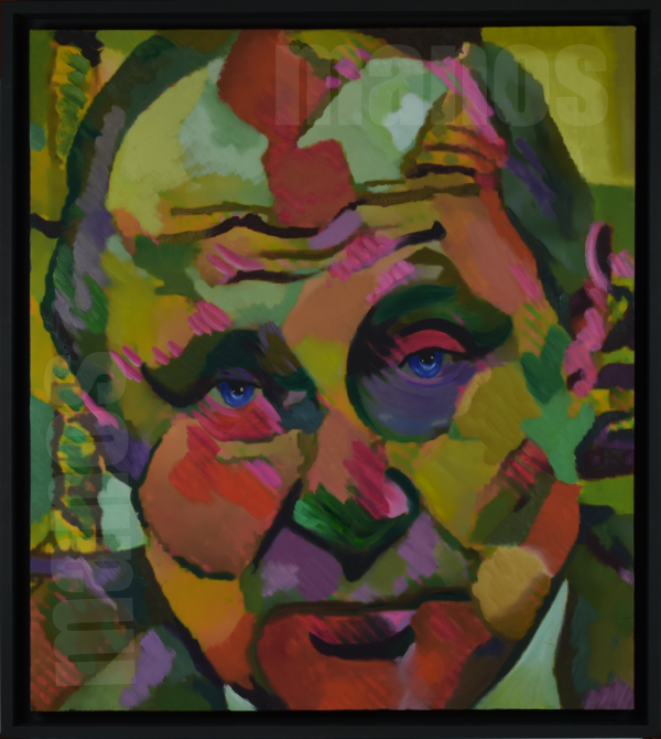 Inspired by Vladimir Oil on Canvas Framed
